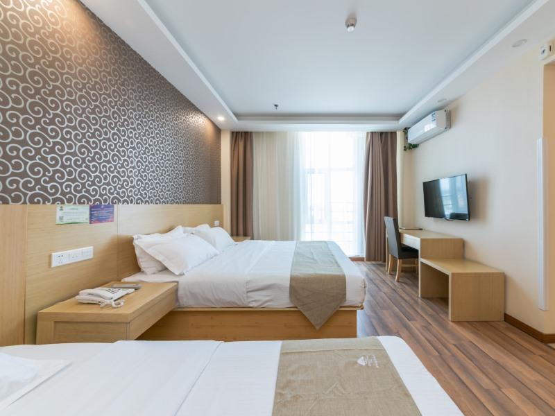 Greentree Alliance Ningxia Hui Autonomous Region Yinchuan South Bus Station Hotel Exterior foto