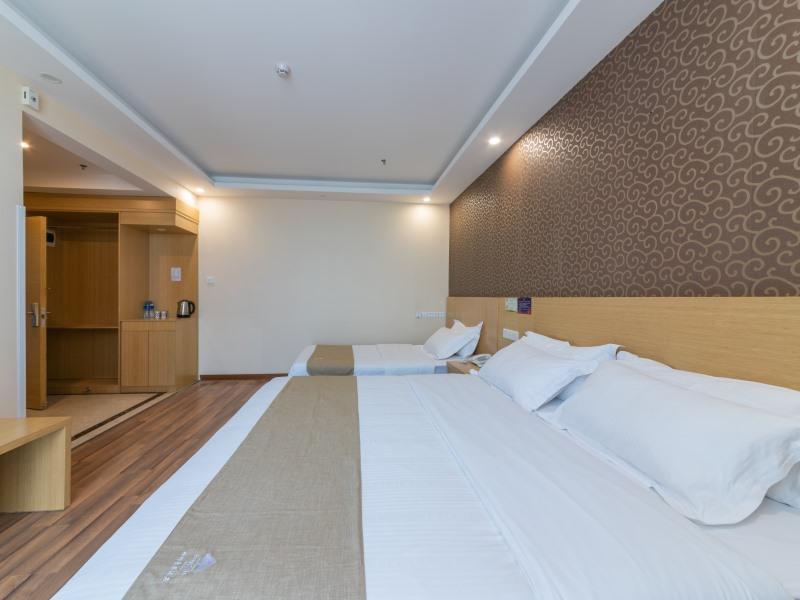 Greentree Alliance Ningxia Hui Autonomous Region Yinchuan South Bus Station Hotel Exterior foto